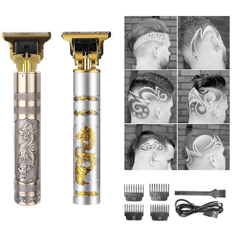Maquina de Barbear cortar cabelo Aparador Profissional barbeador acabamento Sem Fio Portátil Potente - Best Home & Living Store - Imagem 2